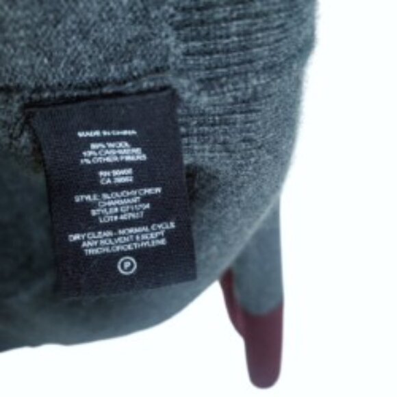 Theory Slouchy Crew Wool Blend Charmant Sweater Small - Picture 5 of 5